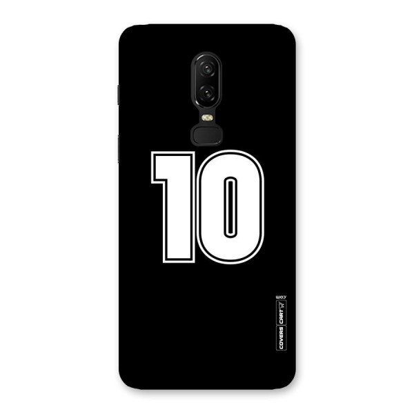 Number 10 Back Case for OnePlus 6