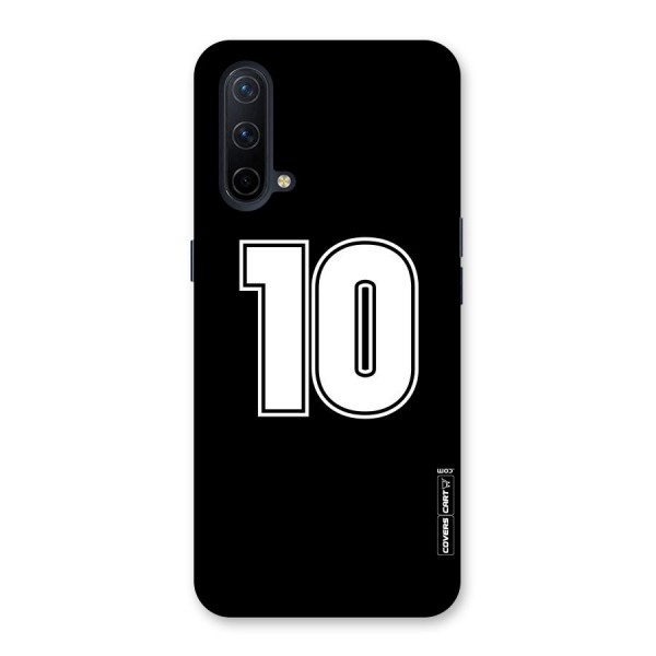 Number 10 Back Case for OnePlus Nord CE 5G