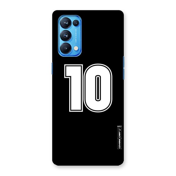 Number 10 Back Case for Oppo Reno5 Pro 5G