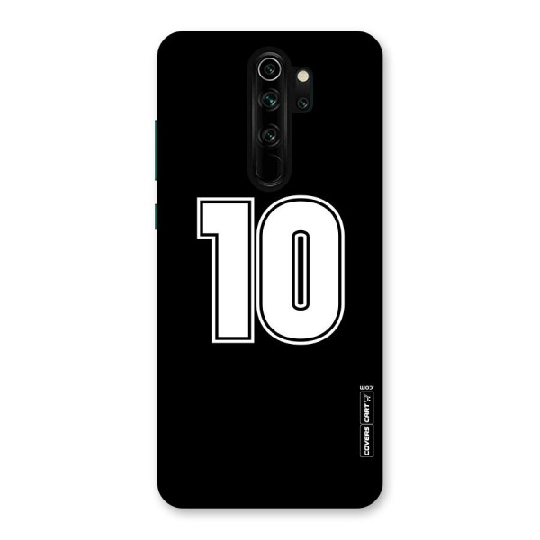 Number 10 Back Case for Redmi Note 8 Pro