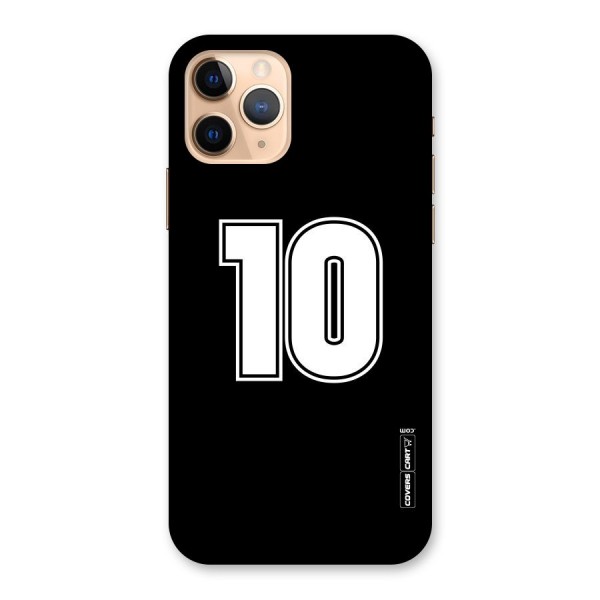 Number 10 Back Case for iPhone 11 Pro