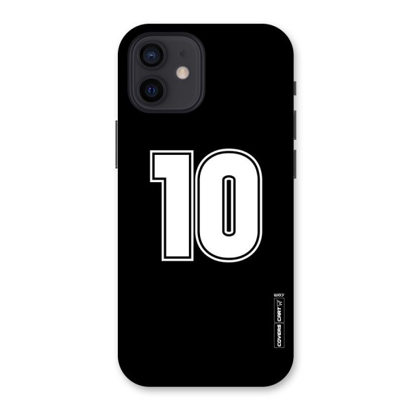 Number 10 Back Case for iPhone 12