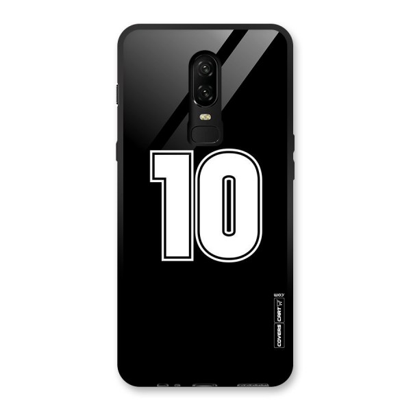 Number 10 Glass Back Case for OnePlus 6