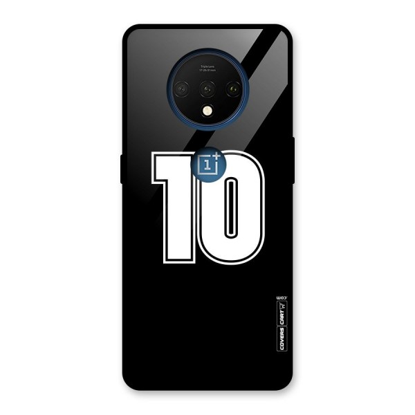 Number 10 Glass Back Case for OnePlus 7T
