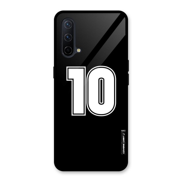 Number 10 Glass Back Case for OnePlus Nord CE 5G