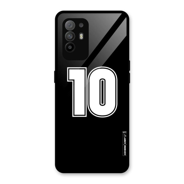 Number 10 Glass Back Case for Oppo F19 Pro Plus 5G