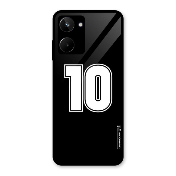 Number 10 Glass Back Case for Realme 10