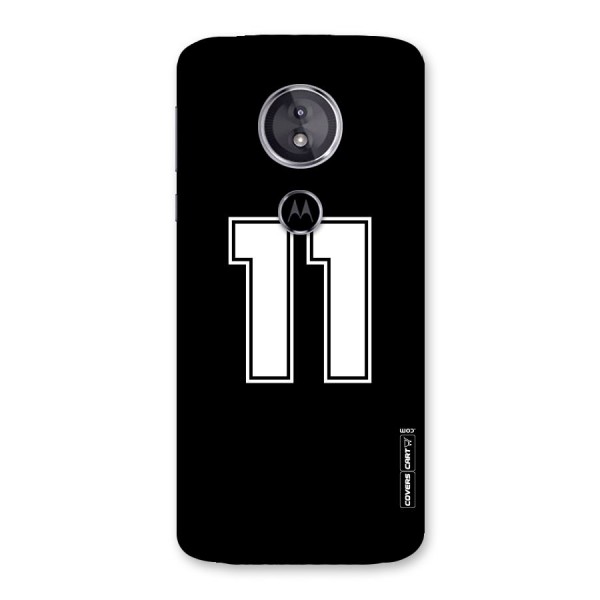 Number 11 Back Case for Moto E5
