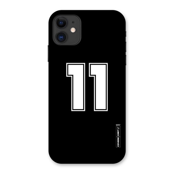 Number 11 Back Case for iPhone 11