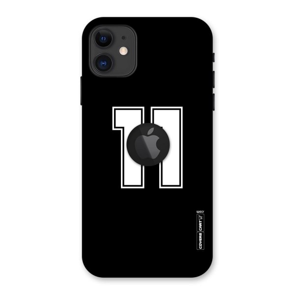 Number 11 Back Case for iPhone 11 Logo Cut