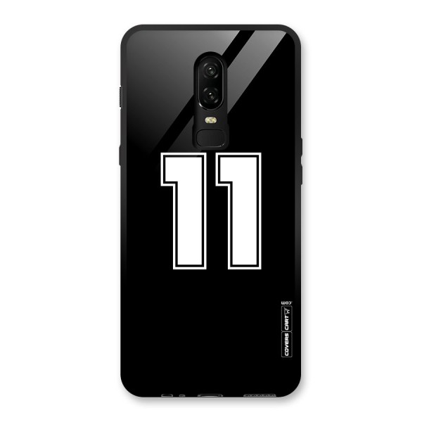Number 11 Glass Back Case for OnePlus 6