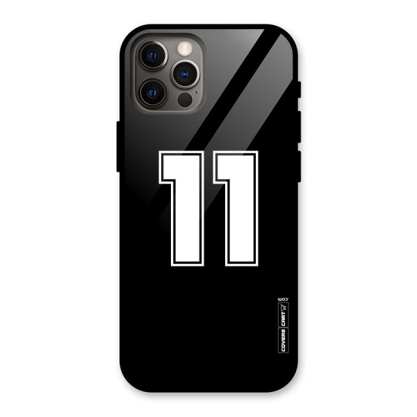 Number 11 Glass Back Case for iPhone 12 Pro