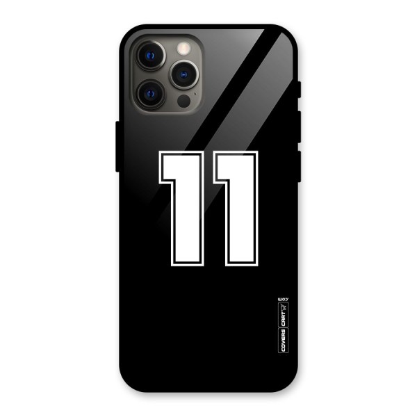 Number 11 Glass Back Case for iPhone 12 Pro Max