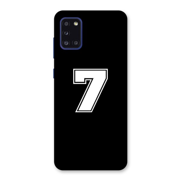 Number 7 Back Case for Galaxy A31