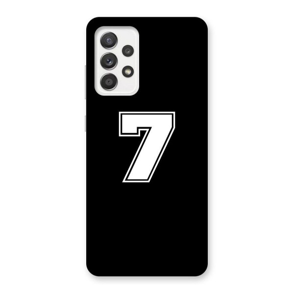 Number 7 Back Case for Galaxy A52