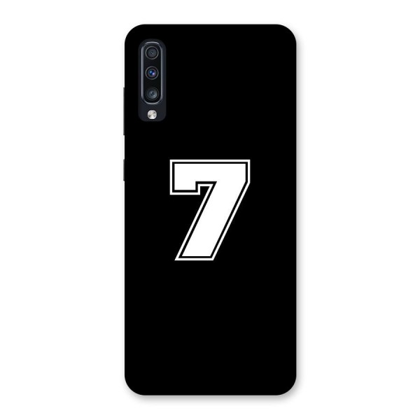 Number 7 Back Case for Galaxy A70