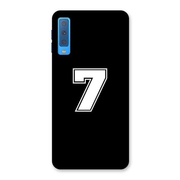 Number 7 Back Case for Galaxy A7 (2018)