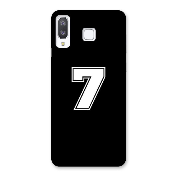 Number 7 Back Case for Galaxy A8 Star