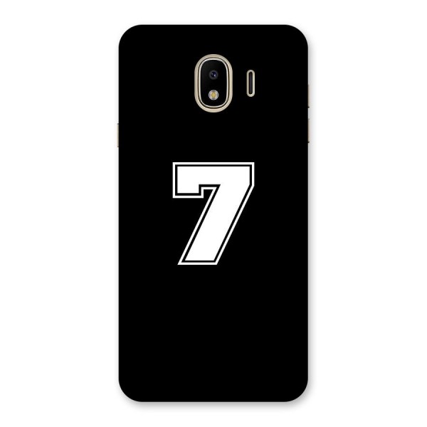Number 7 Back Case for Galaxy J4