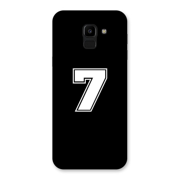 Number 7 Back Case for Galaxy J6