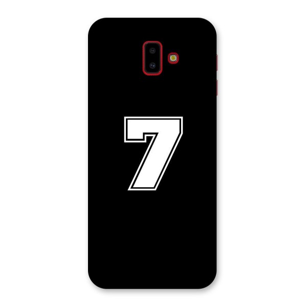 Number 7 Back Case for Galaxy J6 Plus