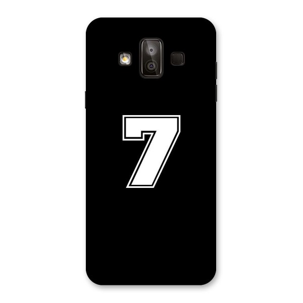 Number 7 Back Case for Galaxy J7 Duo