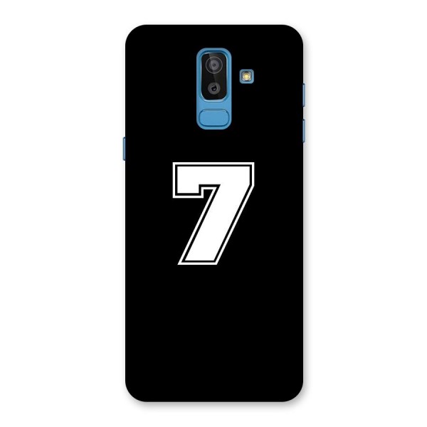 Number 7 Back Case for Galaxy J8