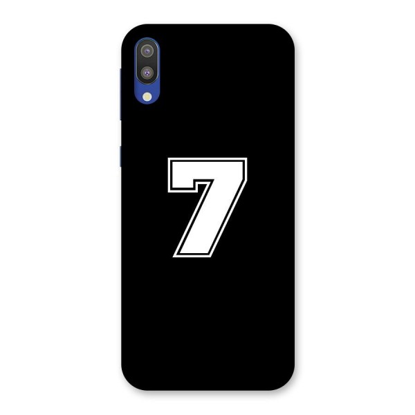 Number 7 Back Case for Galaxy M10