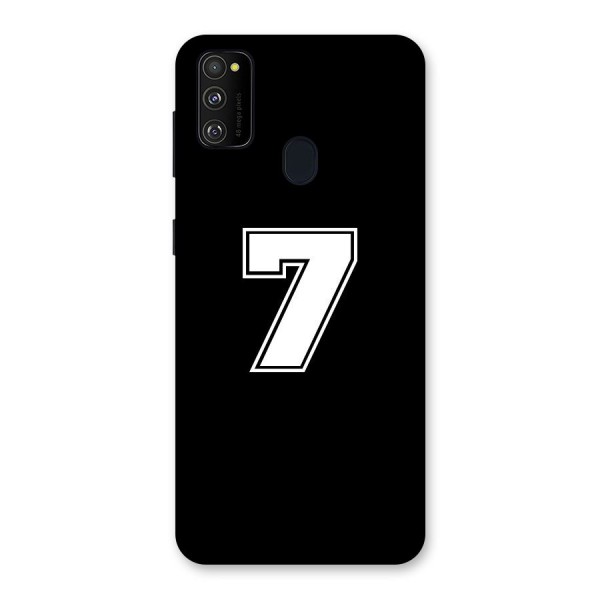 Number 7 Back Case for Galaxy M30s