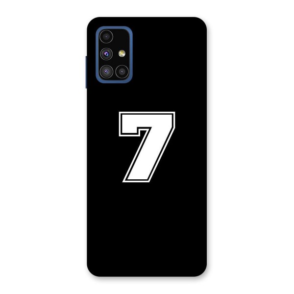 Number 7 Back Case for Galaxy M51