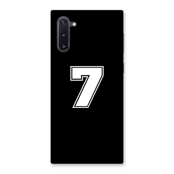 Number 7 Back Case for Galaxy Note 10