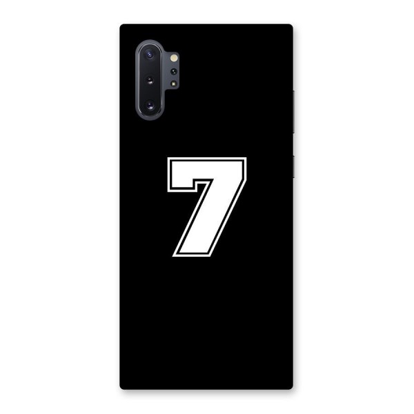 Number 7 Back Case for Galaxy Note 10 Plus
