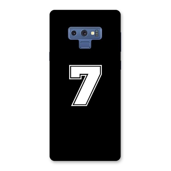 Number 7 Back Case for Galaxy Note 9