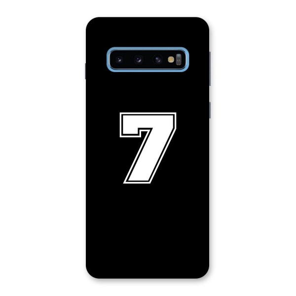 Number 7 Back Case for Galaxy S10