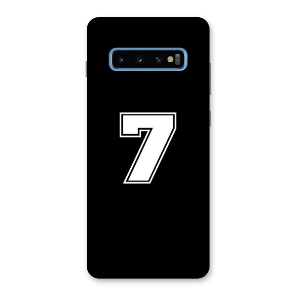 Number 7 Back Case for Galaxy S10 Plus