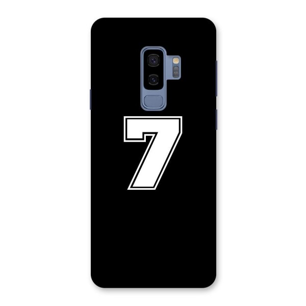 Number 7 Back Case for Galaxy S9 Plus