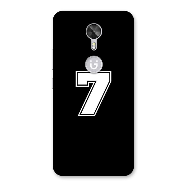 Number 7 Back Case for Gionee A1