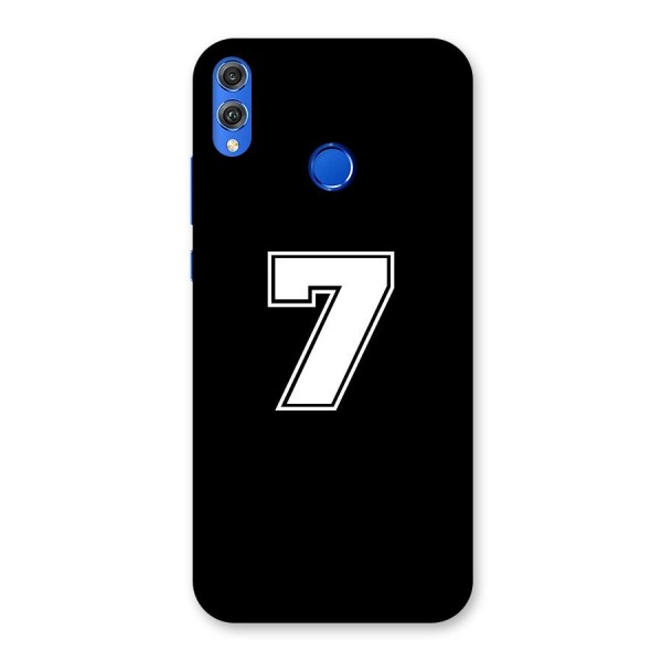 Number 7 Back Case for Honor 8X