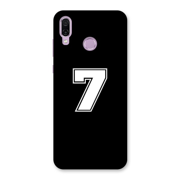 Number 7 Back Case for Honor Play