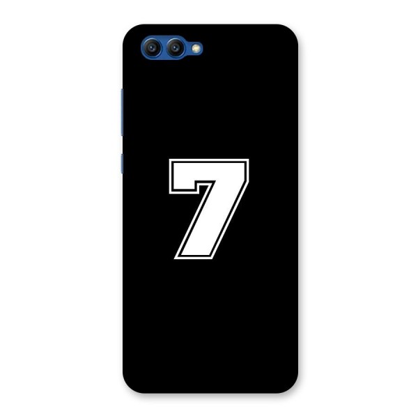 Number 7 Back Case for Honor View 10