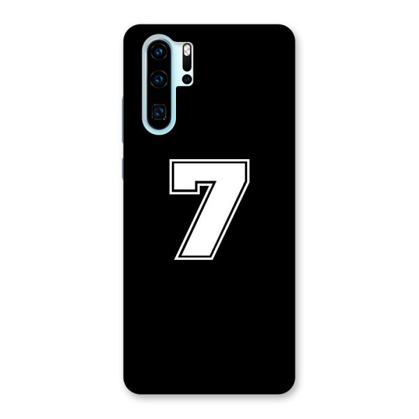 Number 7 Back Case for Huawei P30 Pro