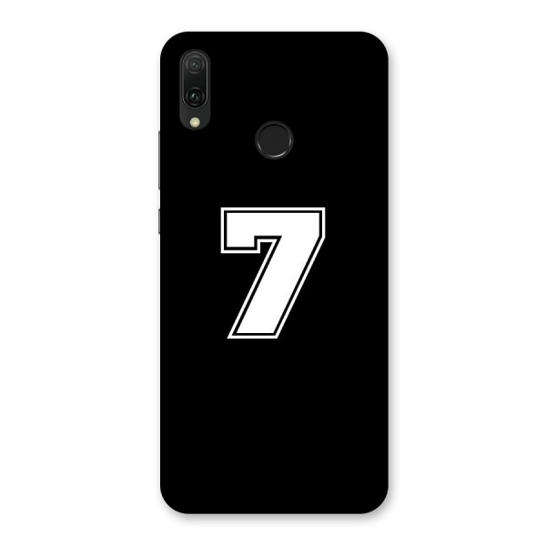 Number 7 Back Case for Huawei Y9 (2019)