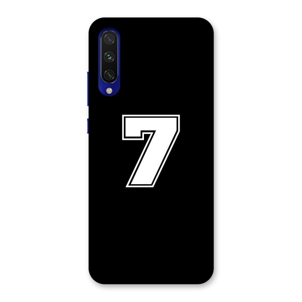 Number 7 Back Case for Mi A3