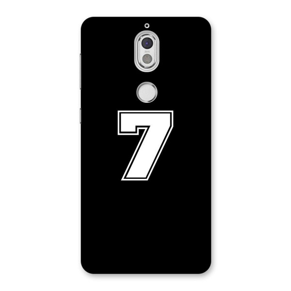 Number 7 Back Case for Nokia 7