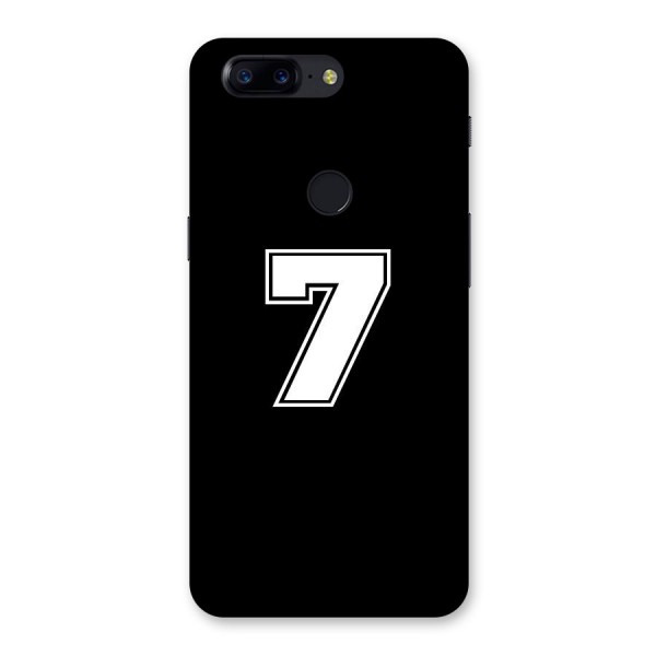 Number 7 Back Case for OnePlus 5T