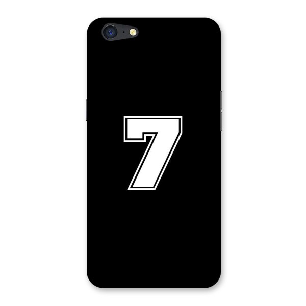 Number 7 Back Case for Oppo A71