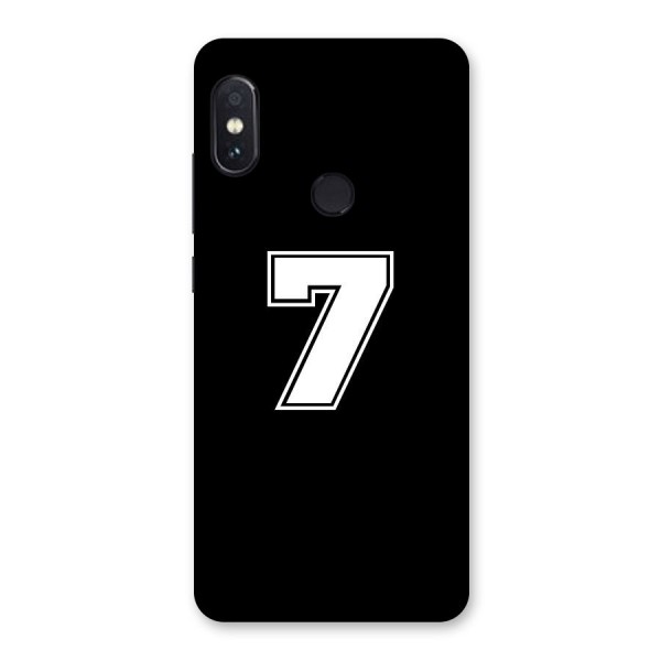 Number 7 Back Case for Redmi Note 5 Pro
