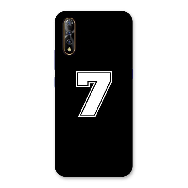 Number 7 Back Case for Vivo S1