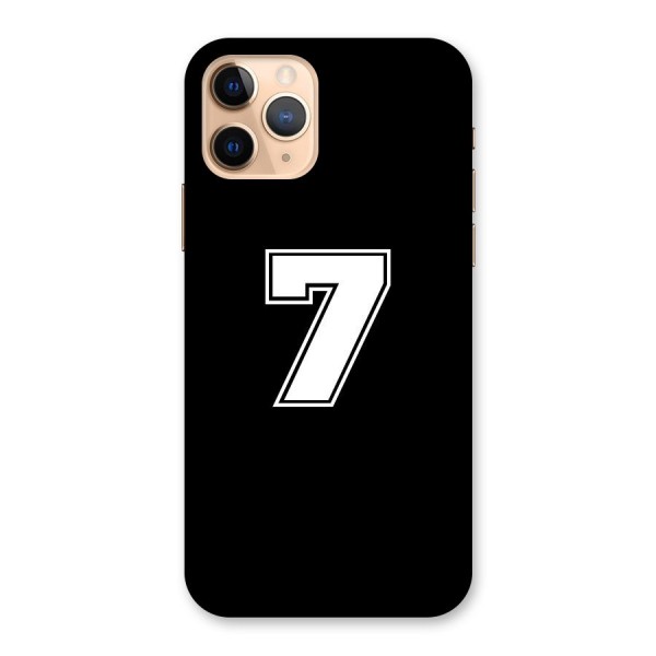 Number 7 Back Case for iPhone 11 Pro