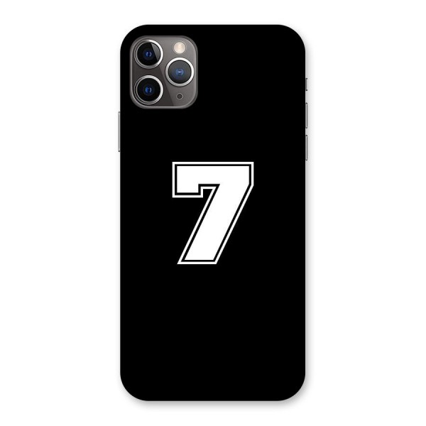 Number 7 Back Case for iPhone 11 Pro Max